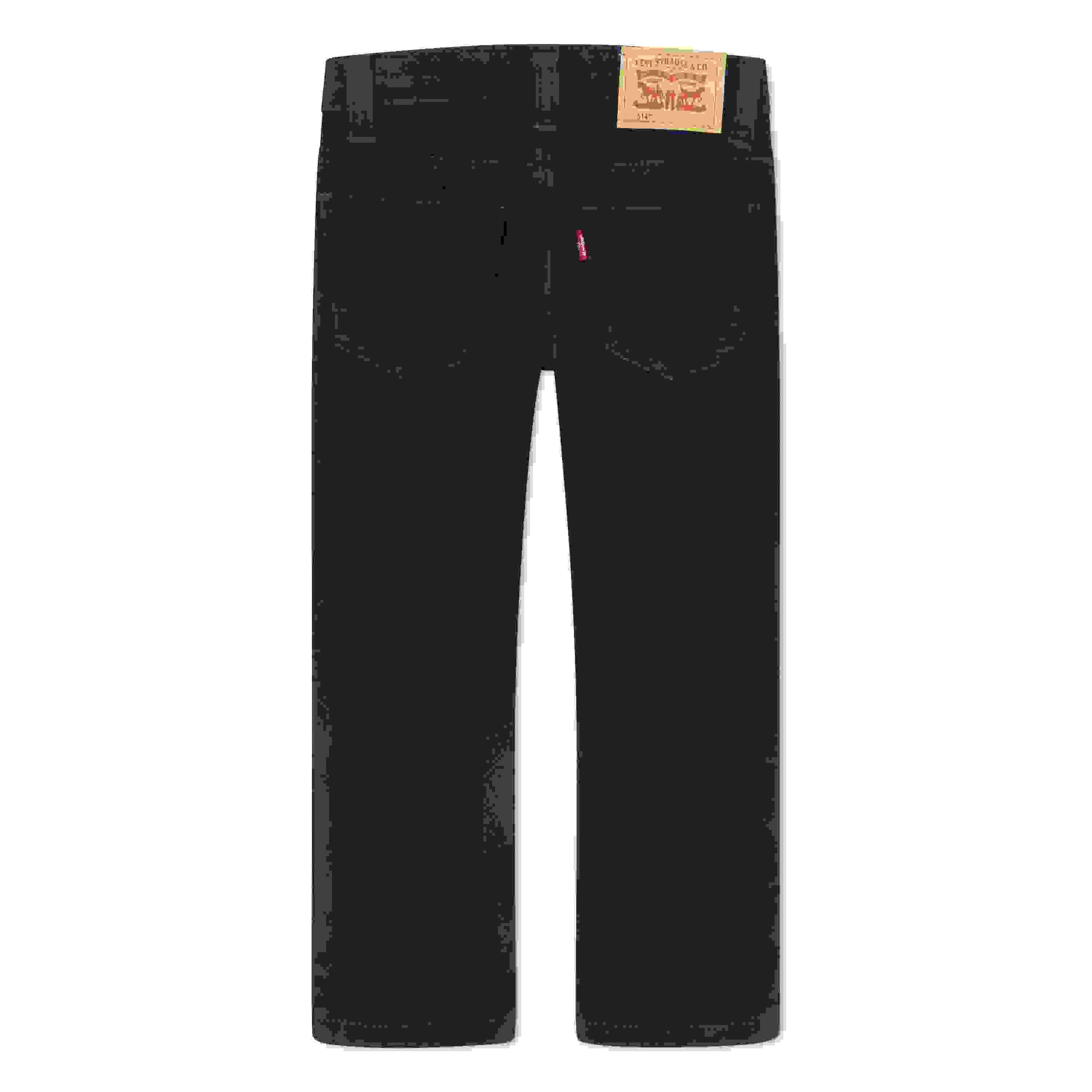 Levi's 514 Straight Fit Big Boys' Black Wash Denim Jeans